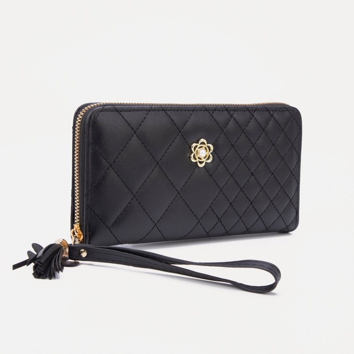 

Кошелек женский NoBrand 7393200, чёрный, 7393200