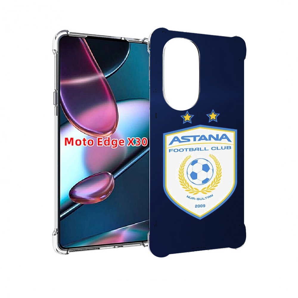 

Чехол MyPads фк астана нур султан для Motorola Moto Edge X30, Прозрачный, Tocco