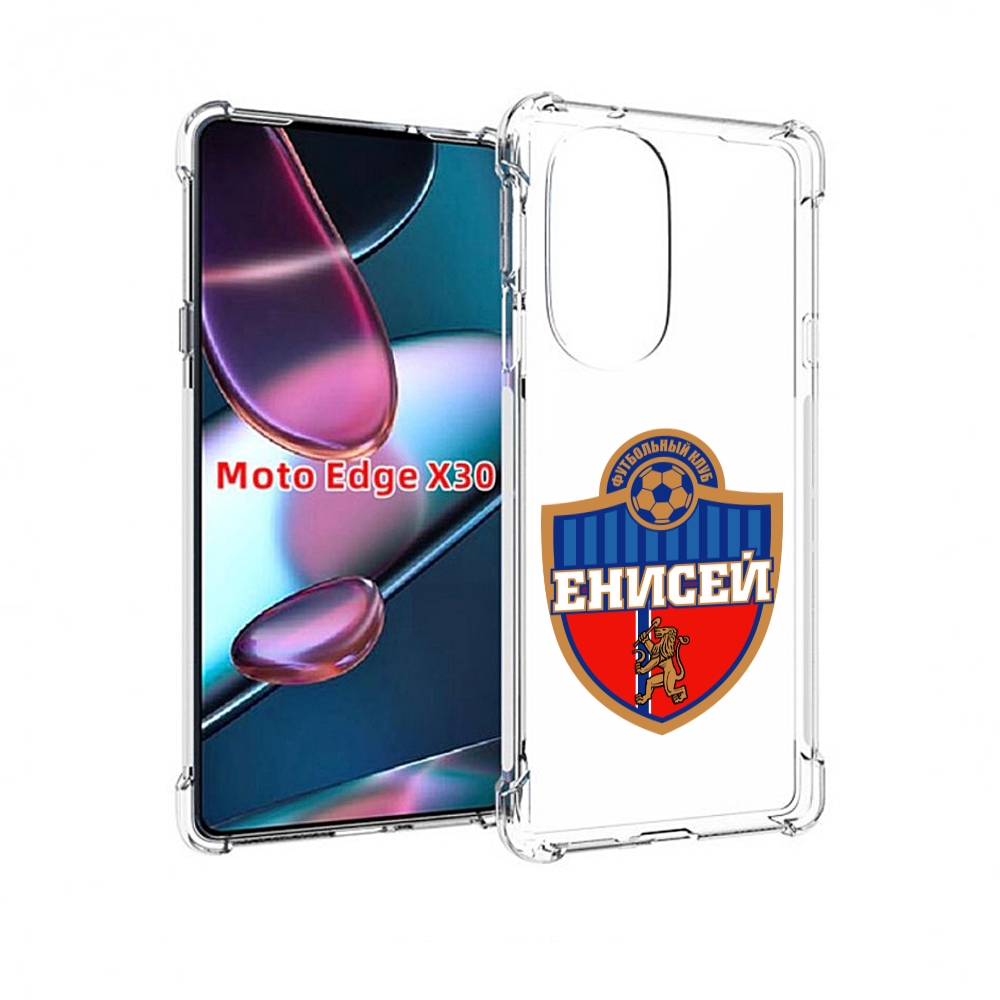 

Чехол MyPads фк енисеи красноярск для Motorola Moto Edge X30, Прозрачный, Tocco