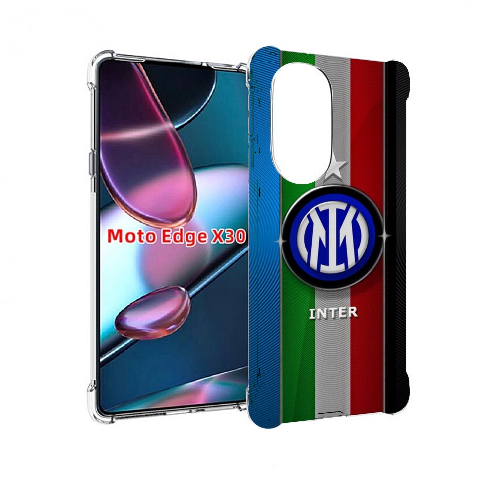 

Чехол MyPads фк интер милан для Motorola Moto Edge X30, Прозрачный, Tocco