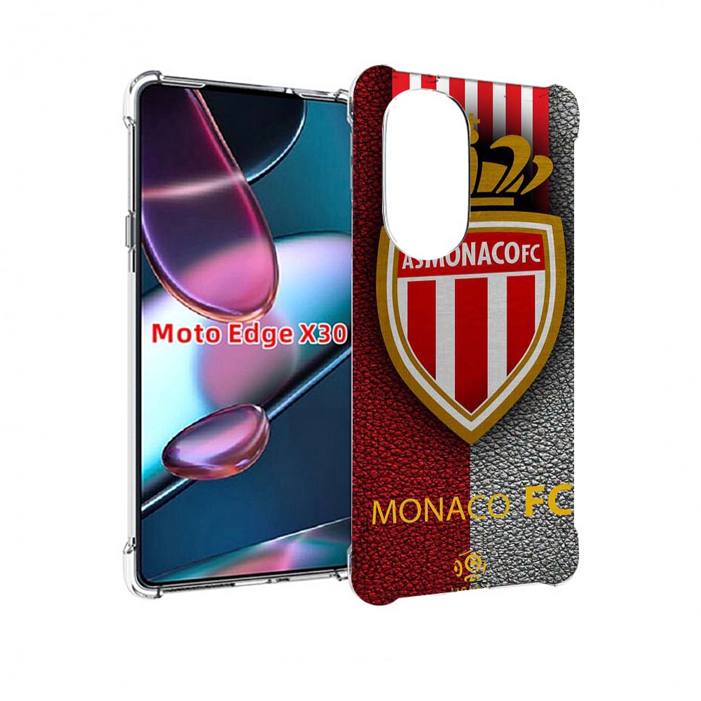 

Чехол MyPads фк монако для Motorola Moto Edge X30, Прозрачный, Tocco