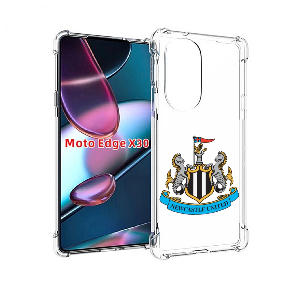 

Чехол MyPads фк ньюкасл для Motorola Moto Edge X30, Прозрачный, Tocco