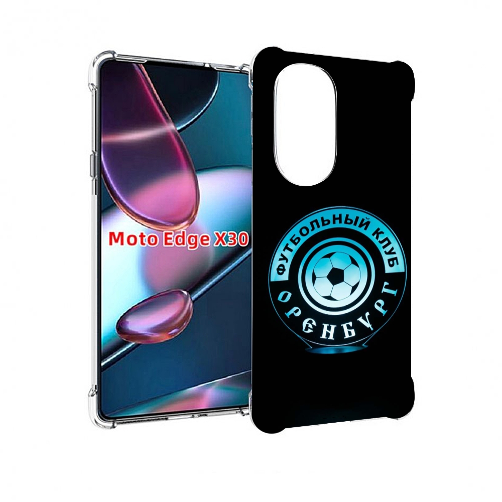 

Чехол MyPads фк оренбург для Motorola Moto Edge X30, Прозрачный, Tocco