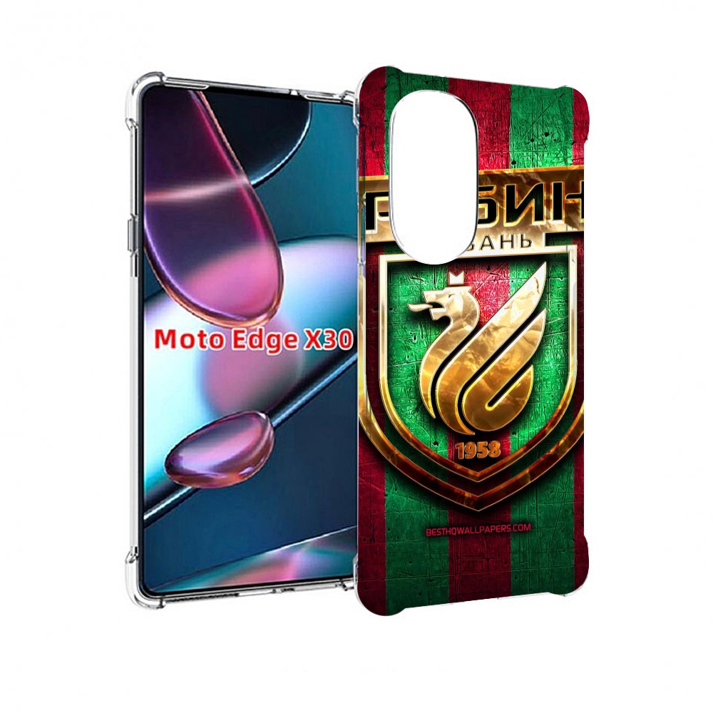 

Чехол MyPads фк рубин казань для Motorola Moto Edge X30, Прозрачный, Tocco
