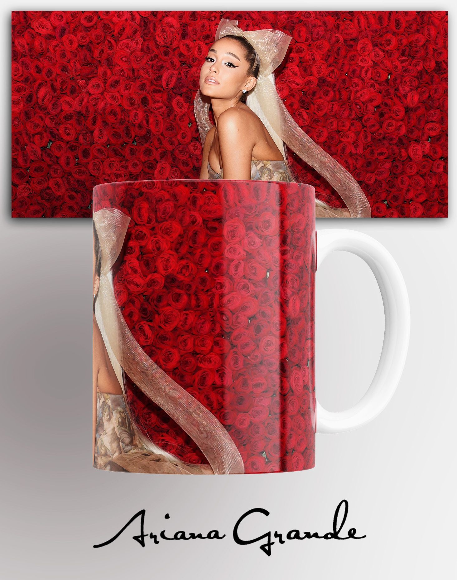 

Кружка с принтом Ariana Grande певица актриса 330 мл, Кружка с принтом Ариана Гранде Ariana Grande певица актриса 330 мл