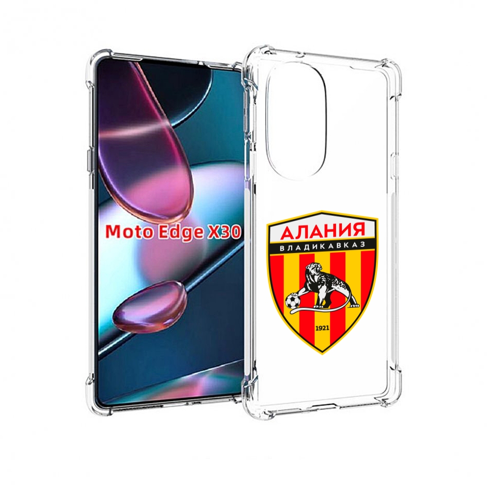

Чехол MyPads фк-алания-2 для Motorola Moto Edge X30, Прозрачный, Tocco