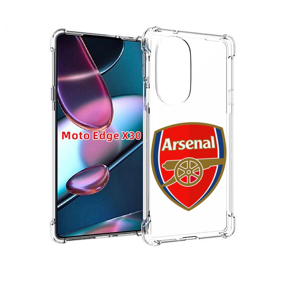 

Чехол MyPads фк-арсенал-2 для Motorola Moto Edge X30, Прозрачный, Tocco