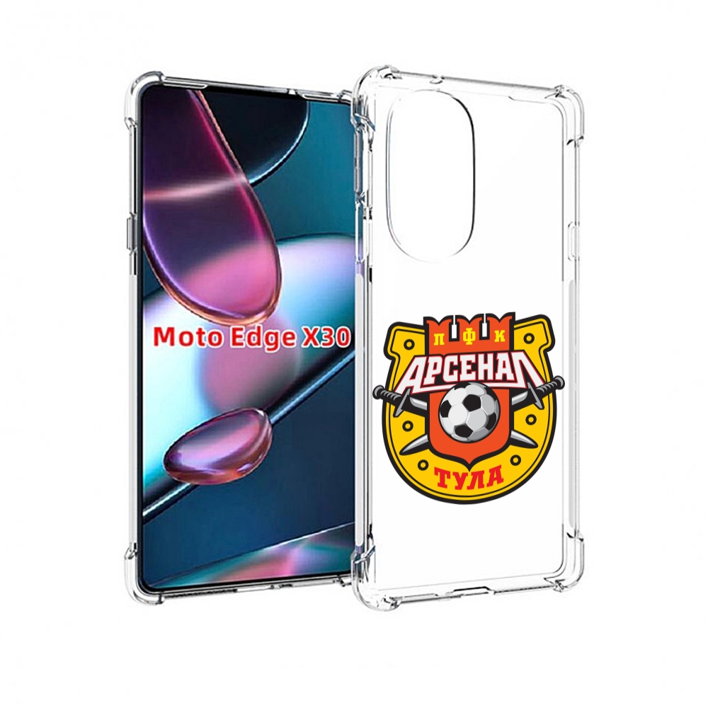 

Чехол MyPads фк-арсенал-тула-2 для Motorola Moto Edge X30, Прозрачный, Tocco