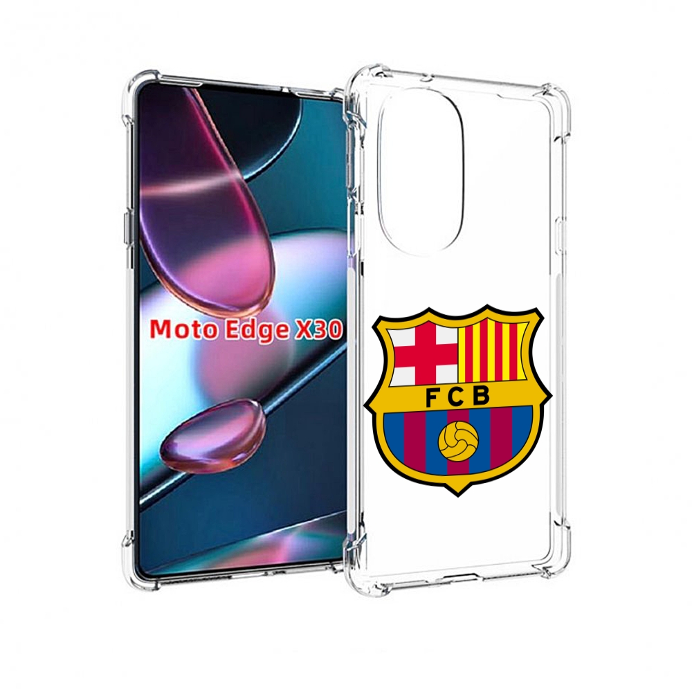 

Чехол MyPads фк-барселона-2 для Motorola Moto Edge X30, Прозрачный, Tocco