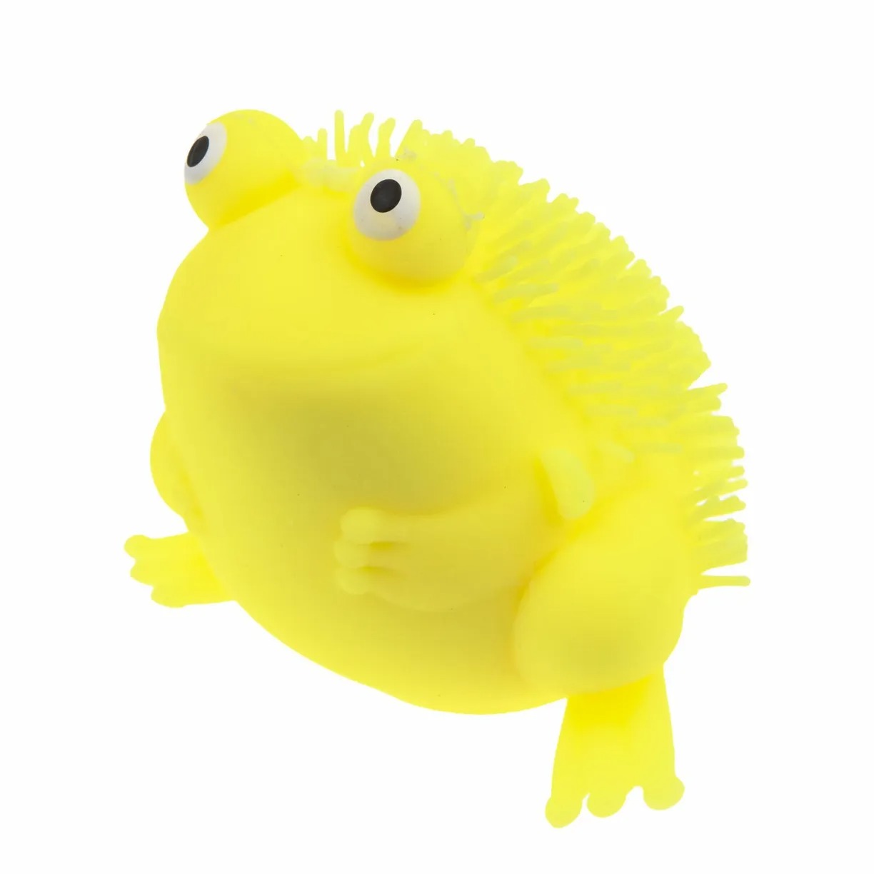 

Игрушка-антистресс 1toy Крутой замес, лягушка, 7 см, желтая, Желтый