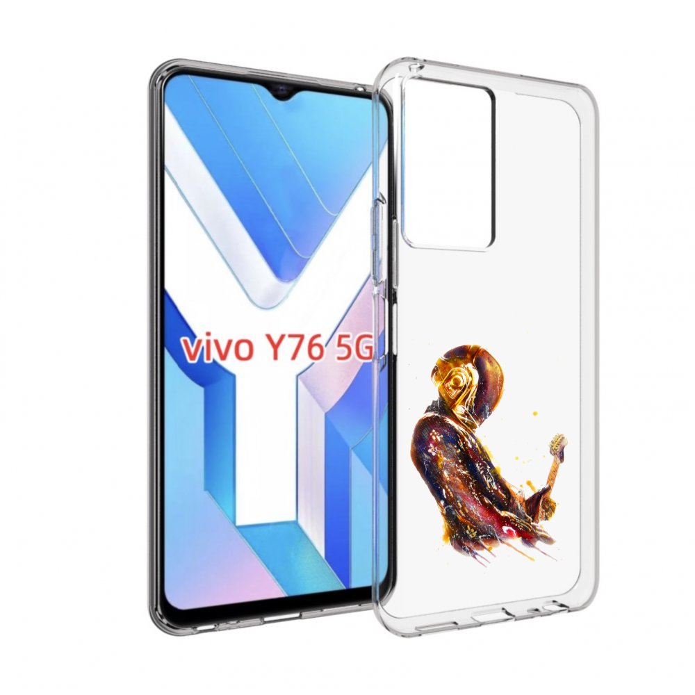 

Чехол MyPads космо-музыкант для Vivo Y76 5G, Прозрачный, Tocco