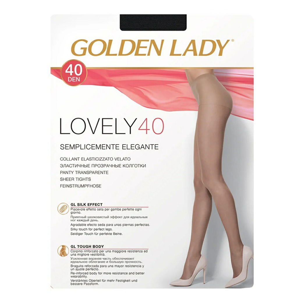 

Колготки женские Golden Lady черные 4, Черный