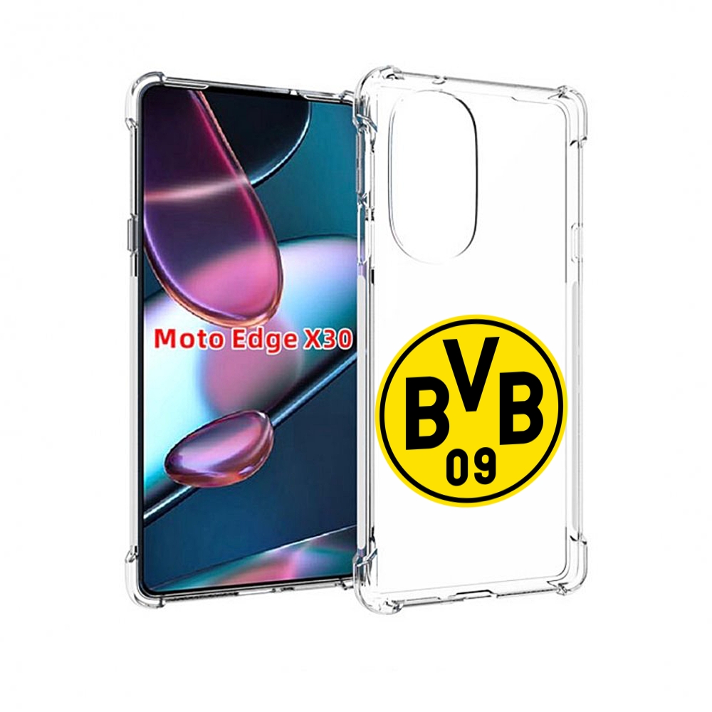 

Чехол MyPads фк-боруссия для Motorola Moto Edge X30, Прозрачный, Tocco