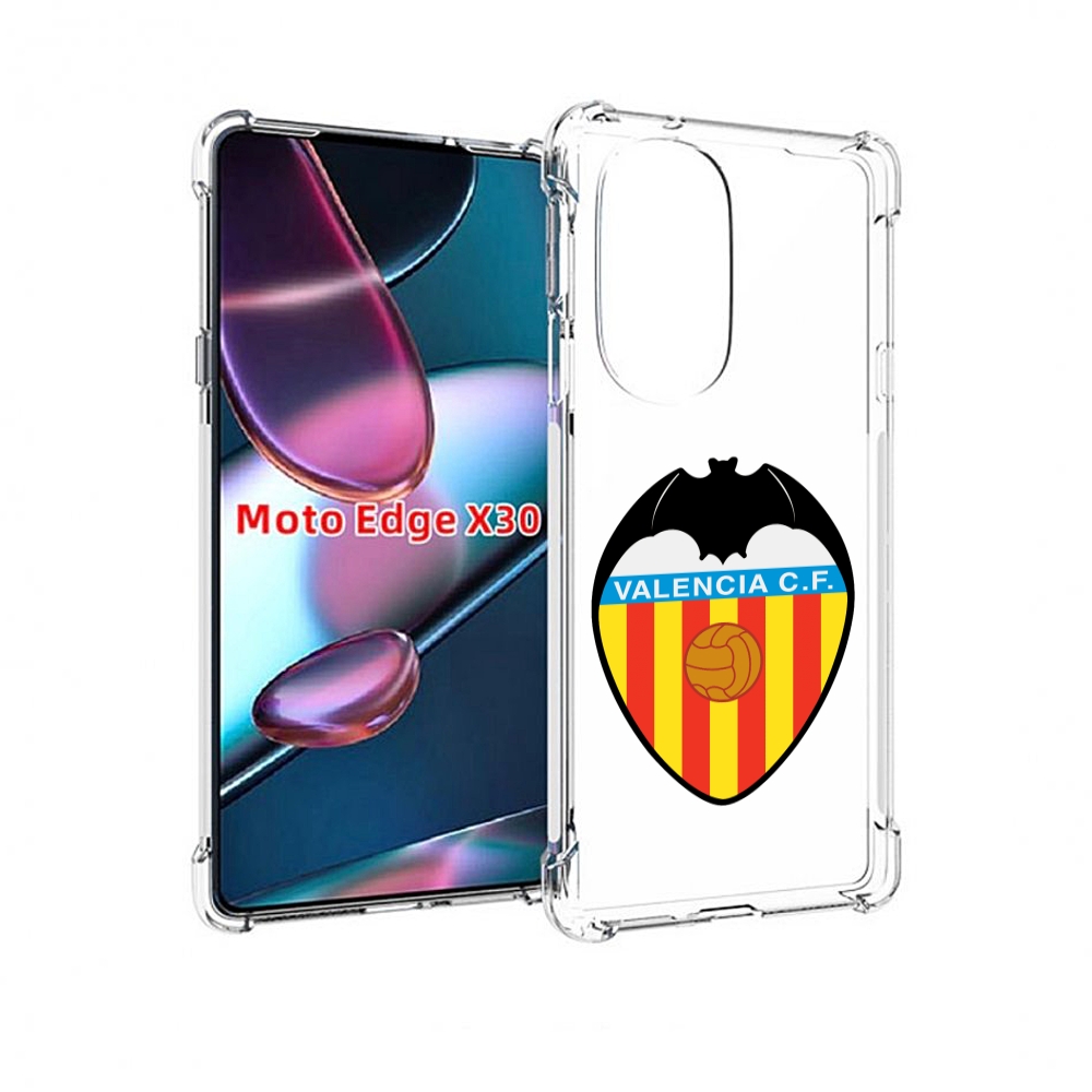 

Чехол MyPads фк-валенсия-2 для Motorola Moto Edge X30, Прозрачный, Tocco