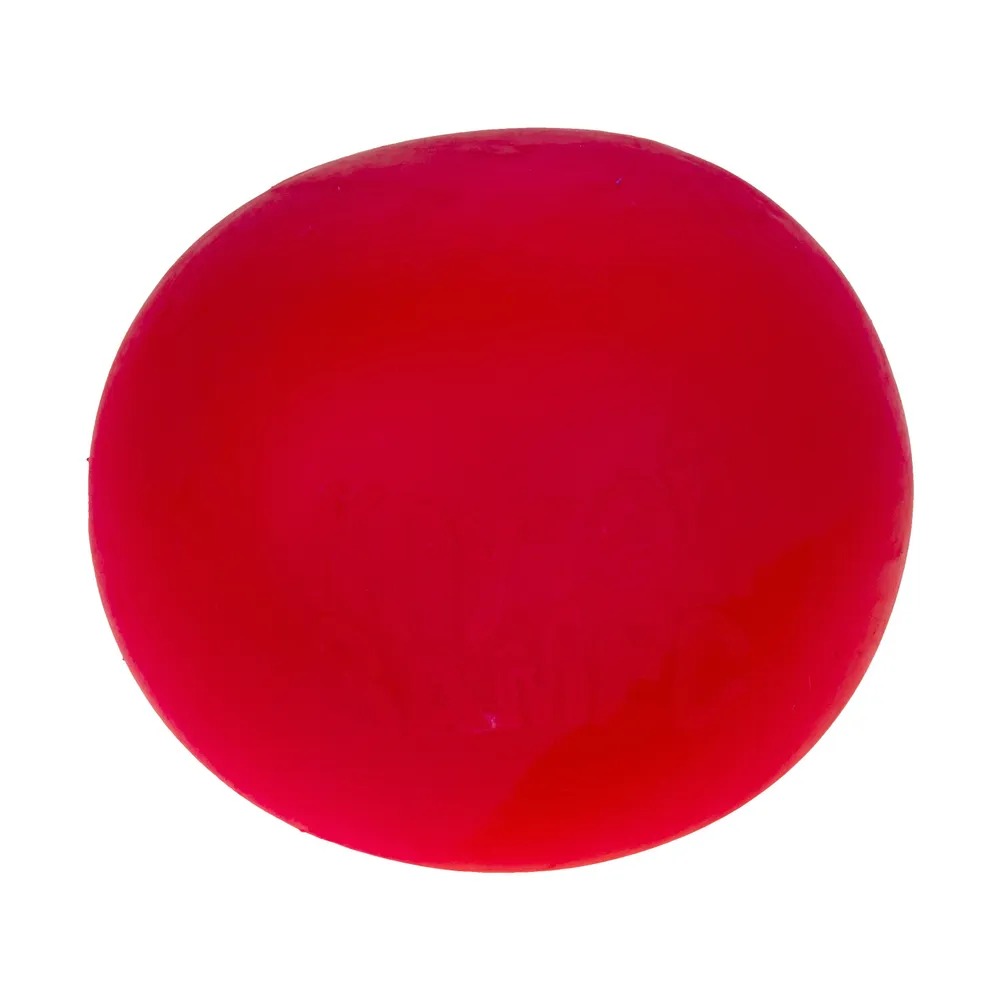 Игрушка-антистресс 1toy Крутой замес, шар красный 10 см, меняет цвет