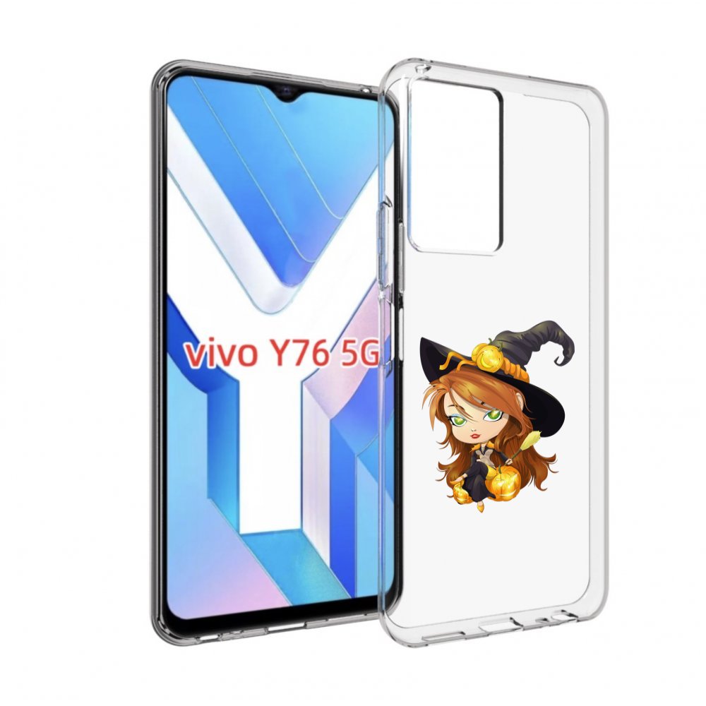 

Чехол MyPads Ведьмочка для Vivo Y76 5G, Прозрачный, Tocco