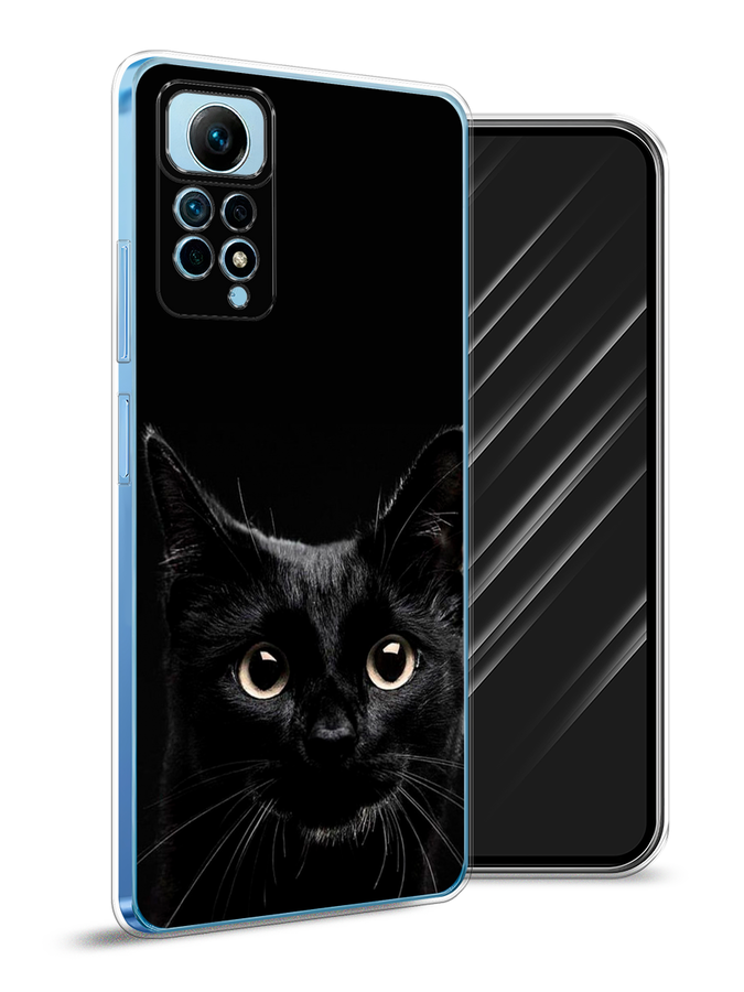 

Чехол Awog на Redmi Note 12 Pro 4G "Добрый кот", Черный, 319050-1