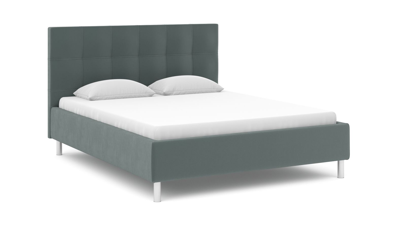 

Кровать Askona Evelin I Dumont 22 160х200, Серый, Evelin I