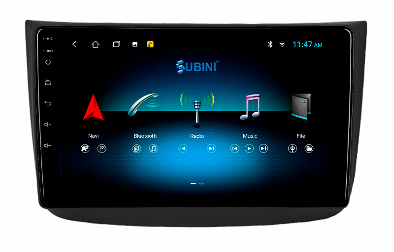 фото Автомагнитола для mercedes-benz vito, viano (639) 2003-2014, 2/32 гб, ips 10", 4-ядра subini