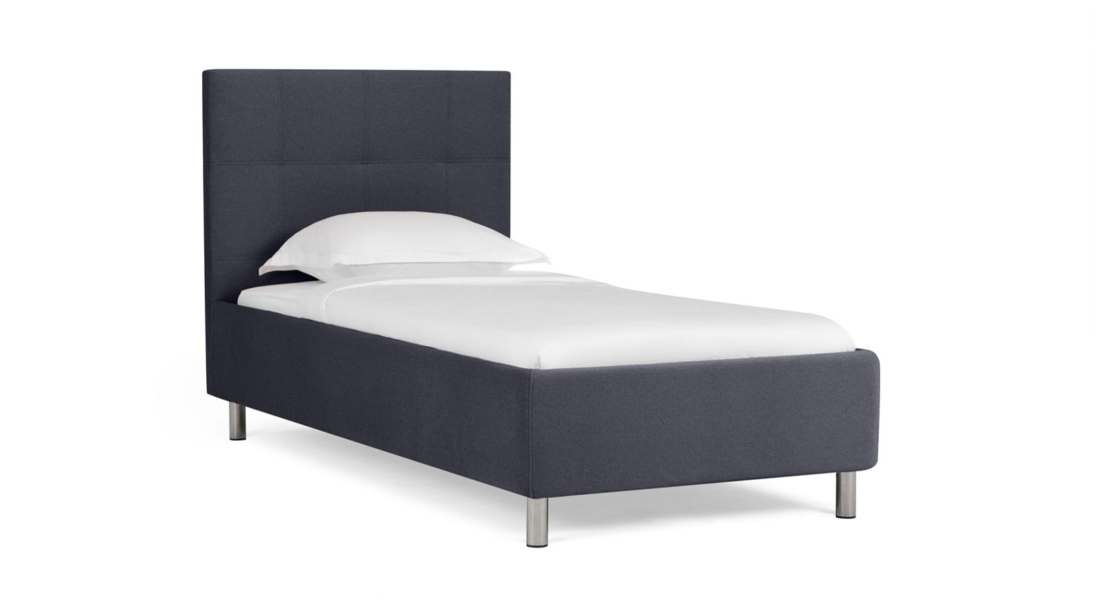 

Кровать Askona Evelin I Sky Velvet 40 120х200, Черный, Evelin I