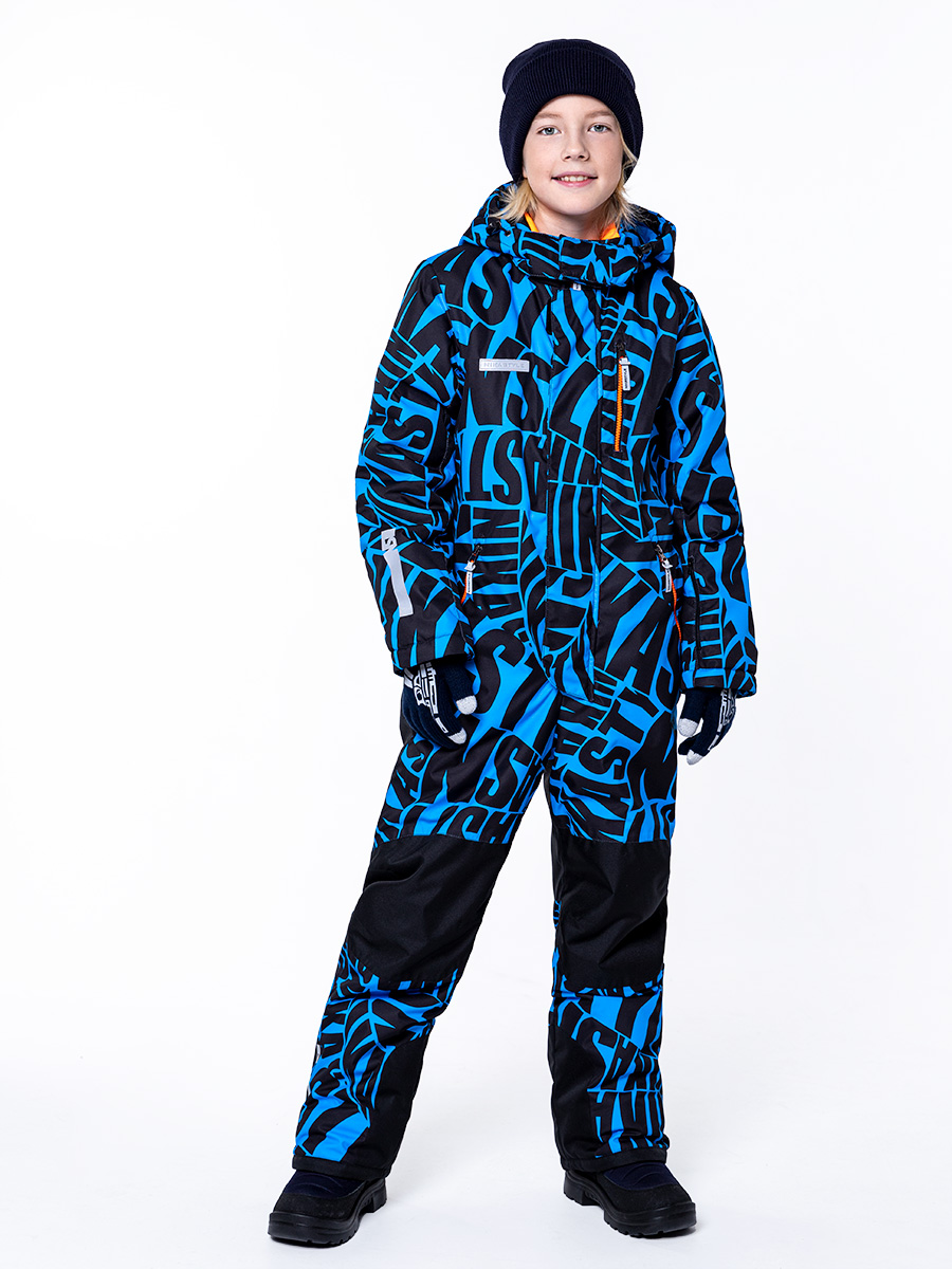 

Комбинезон детский NIKASTYLE 8з1723, голубой, 128, 8з1723