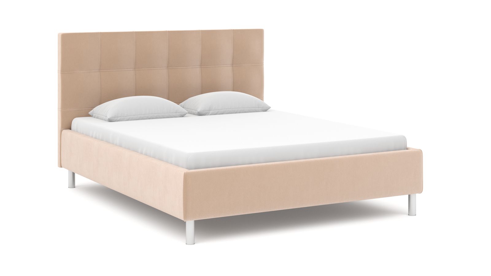 

Кровать Askona Evelin I Dumont 02 160х200, Бежевый, Evelin I