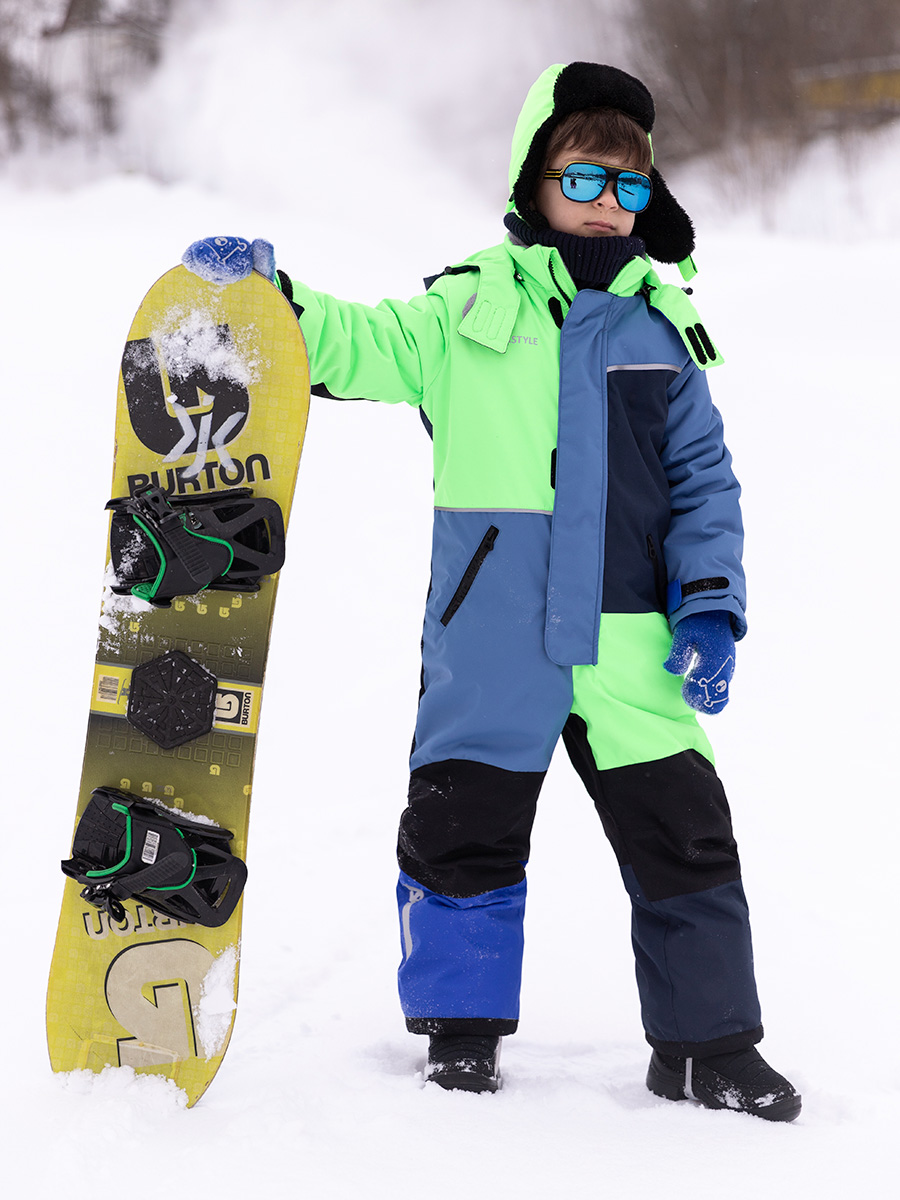 

Комбинезон детский NIKASTYLE 8з2123, зеленый, 110., 8з2123