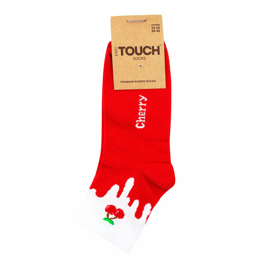 

Носки женские Touch красные 23-25