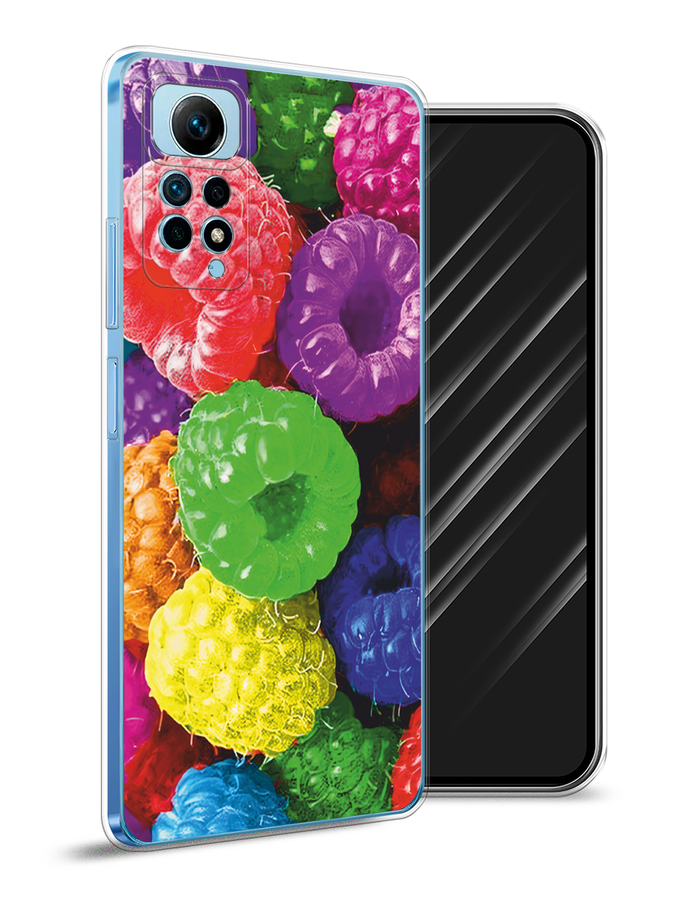 

Чехол Awog на Redmi Note 12 Pro 4G "Разноцветная малина", Разноцветный, 319050-10
