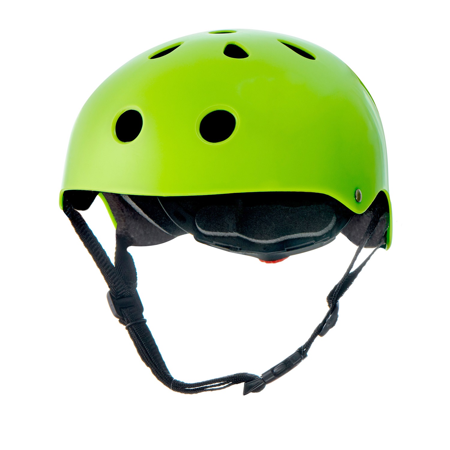 фото Шлем защитный детский kinderkraft safety green с наклейками