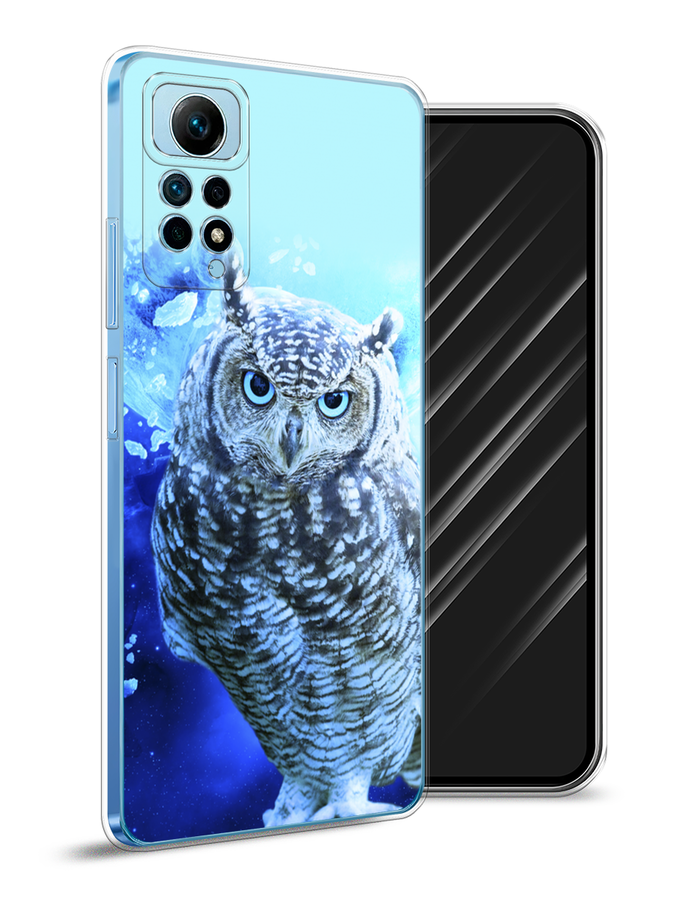 

Чехол Awog на Redmi Note 12 Pro 4G "Сова арт 7", Синий;голубой, 319050-1