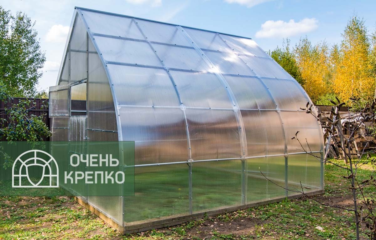 

Теплица Каплевидная 3м (4 / 8st / Базовый 6мм / 3), Прозрачный, Двускатные