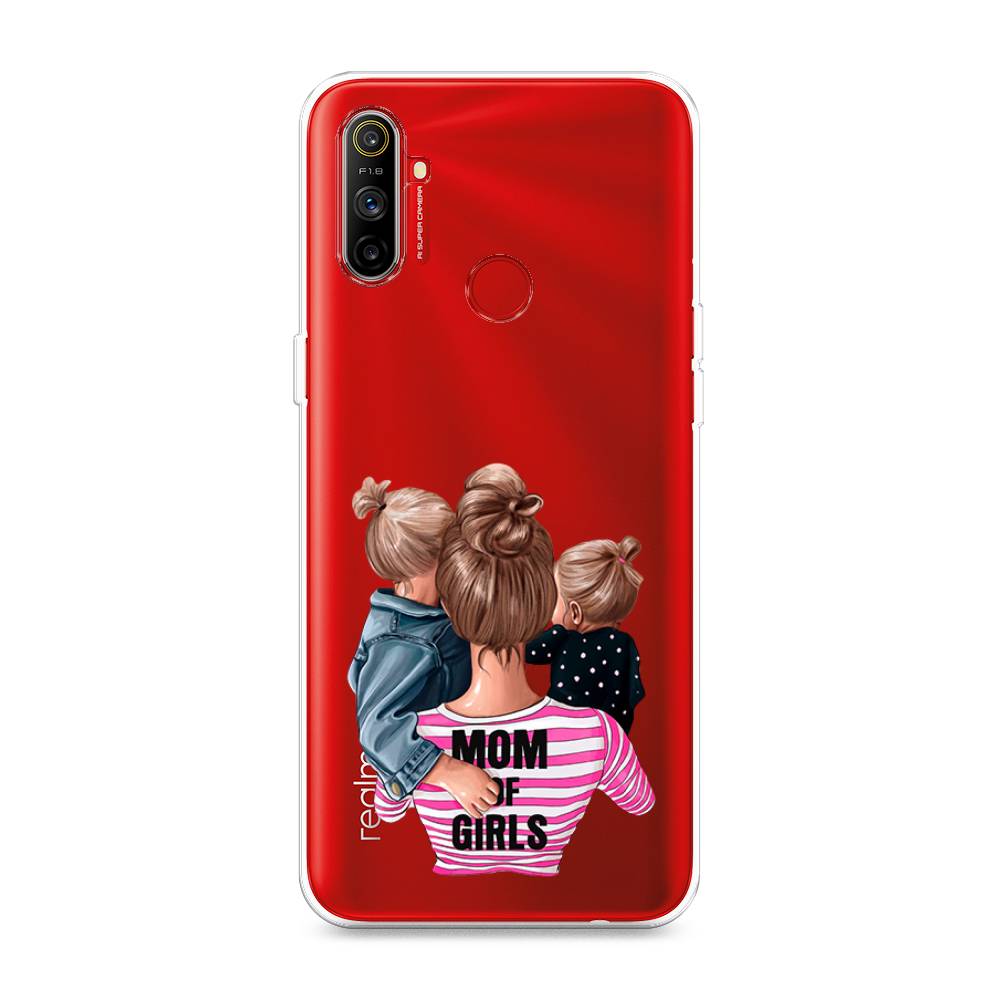 

Чехол Awog на Realme C3 "Mom of Girls", Разноцветный, 253050-6