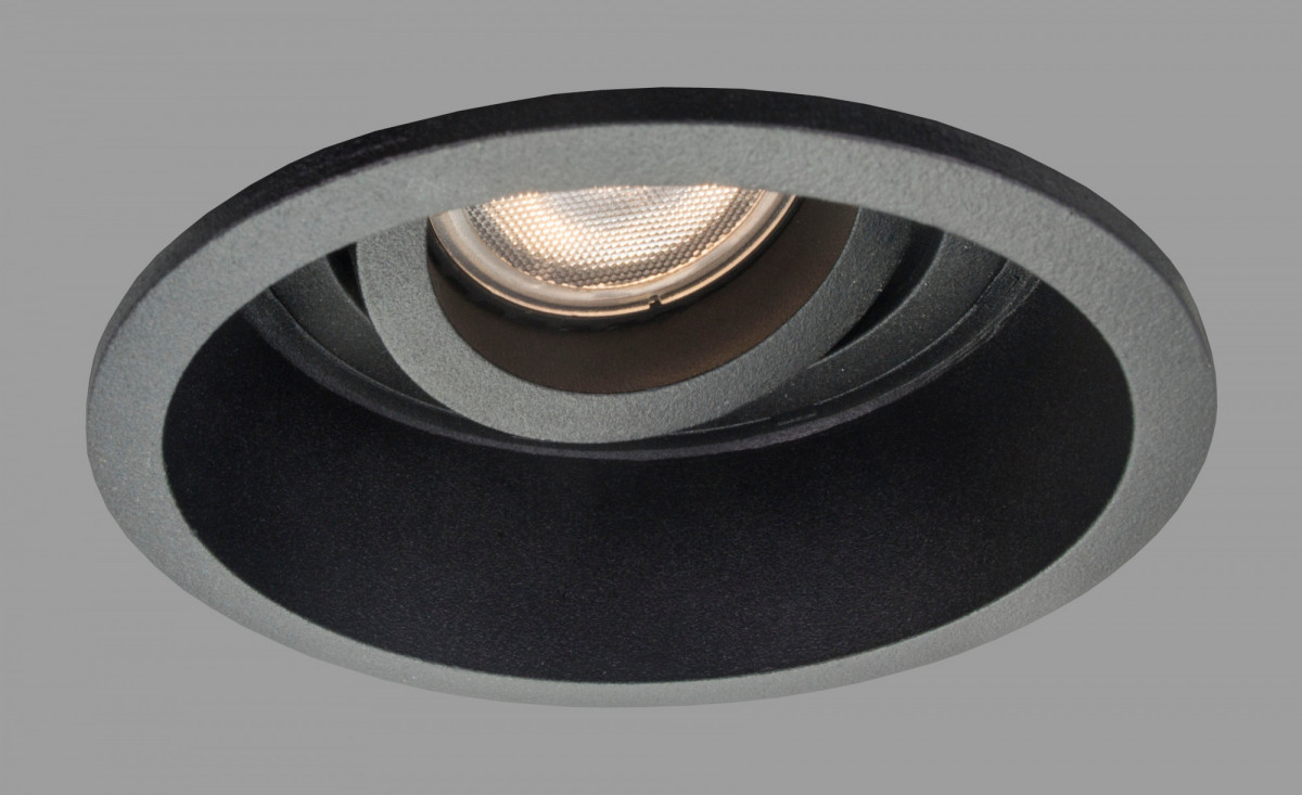 

VEGA 2203BL Светильник встраиваемый, цвет черный, GU10 220V, D 91.5mm H 85mm