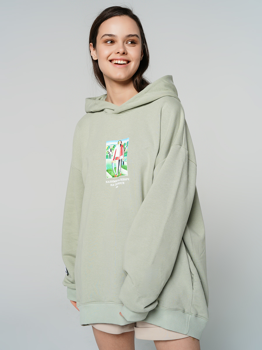 

Худи женское ТВОЕ 79793 зеленое XL/XXL, 79793