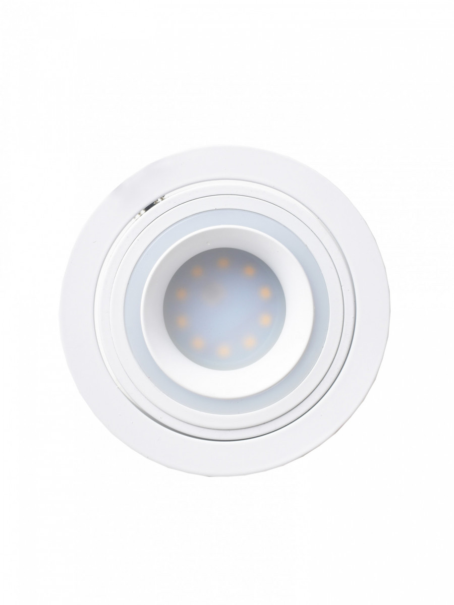 

VEGA 2260WH Светильник встраиваемый, цвет белый, GU10 220V, D 104mm H 80mm