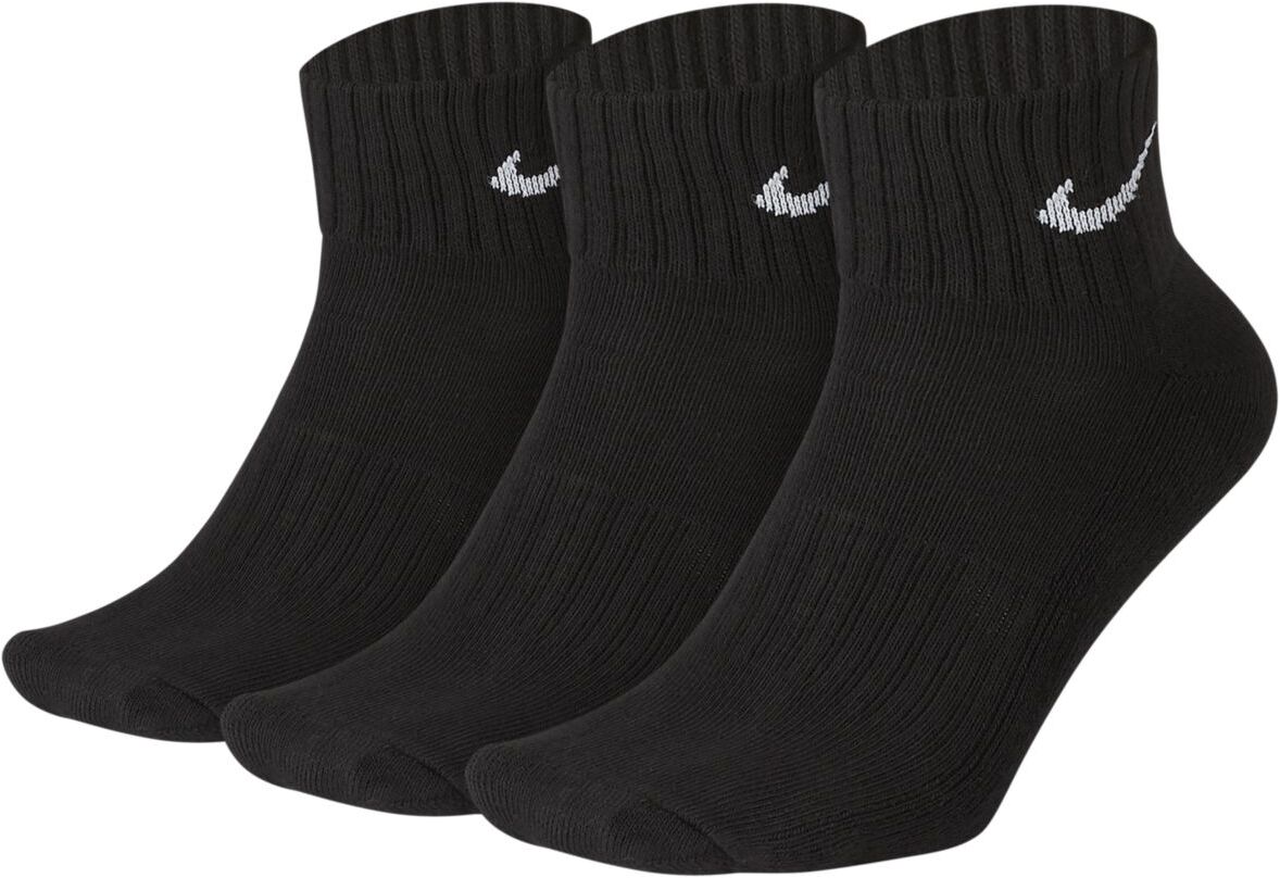 

Комплект носков унисекс Nike Cushion Training Ankle Socks 3P черных XL, Черный, Cushion Training Ankle Socks 3P