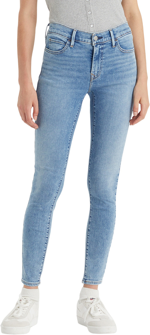 

Джинсы женские LEVIS 710 SUPER SKINNY MED INDIGO - WORN IN голубые 26/30, Голубой, 710 SUPER SKINNY MED INDIGO - WORN IN