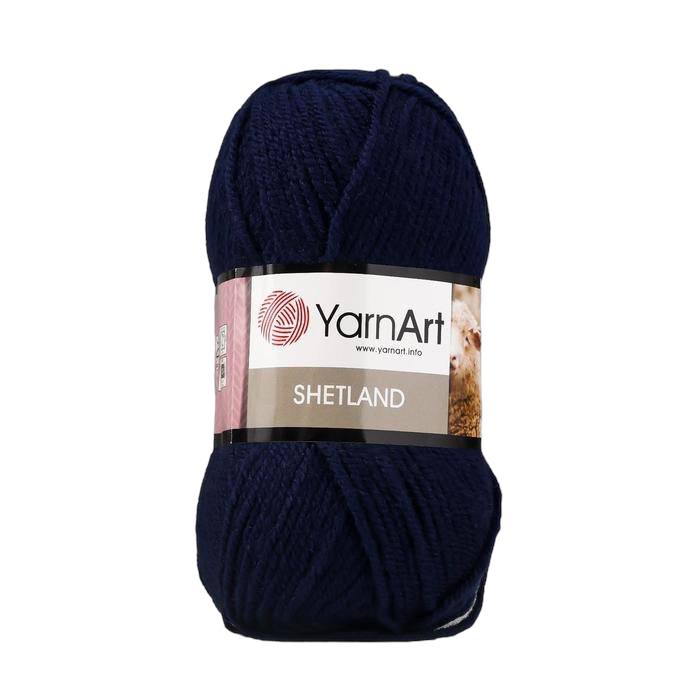 

Пряжа YarnArt Shetland 30% шерсть верджин, 70% акрил 220 м, 1 шт, 100 г, 534 темно-синий, "Shetland" 30% шерсть верджин, 70% акрил 220 м, 1 шт, 100 г, 534 темно-синий