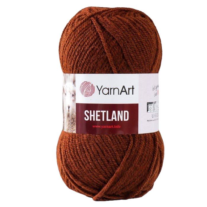 

Пряжа YarnArt Shetland 30% шерсть верджин, 70% акрил 220 м, 1 шт, 100 г, 542 шоколад, Коричневый, "Shetland" 30% шерсть верджин, 70% акрил 220 м, 1 шт, 100 г, 542 шоколад