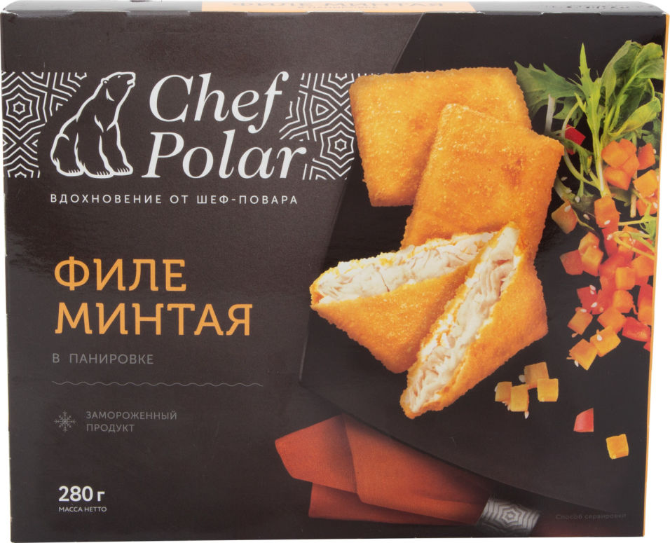 Филе минтая Chef Polar в панировке 280г