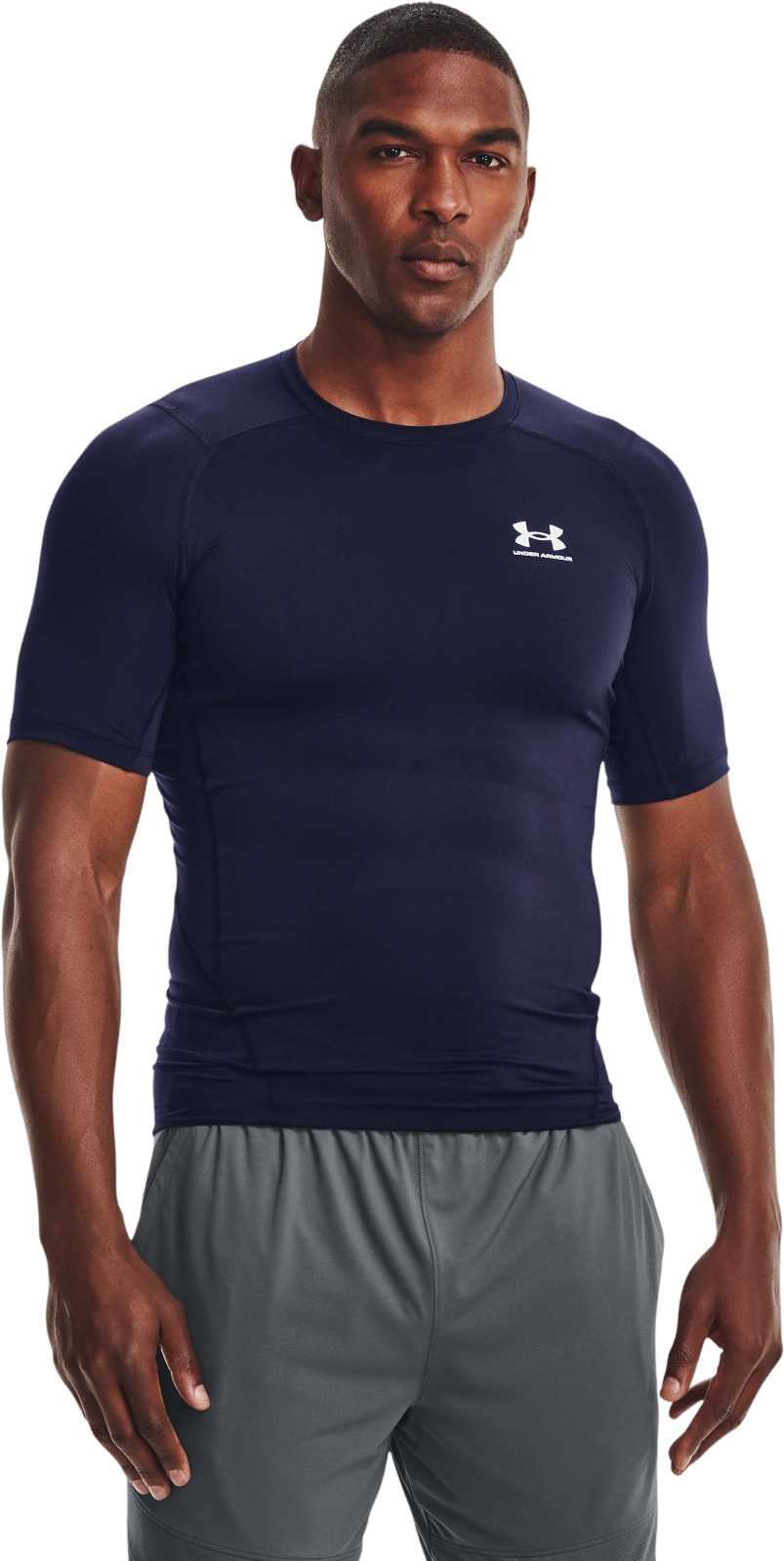 

Футболка мужская Under Armour HG Comp SS Tee синяя 2XL, Синий, HG Comp SS Tee