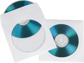 фото Конверт для cd/dvd дисков hama h-62672 100 шт