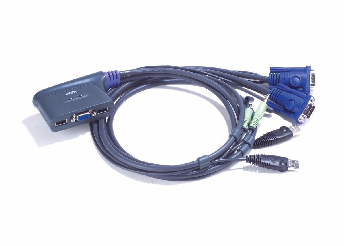 фото Комплект кабелей aten cs62us-a7 vga/usb