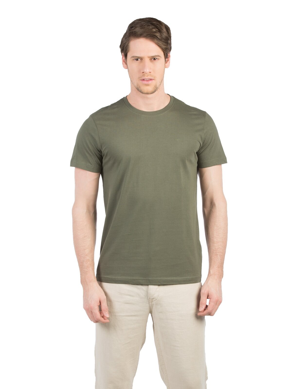 

Футболка мужская Colins CLTKTTSHM0022575_q1.v1 хаки XL, CLTKTTSHM0022575_q1.v1