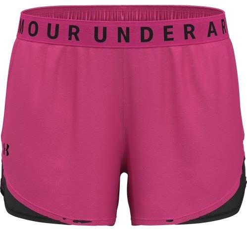 Шорты женские Under Armour Play Up Shorts 3.0 розовые 2XL