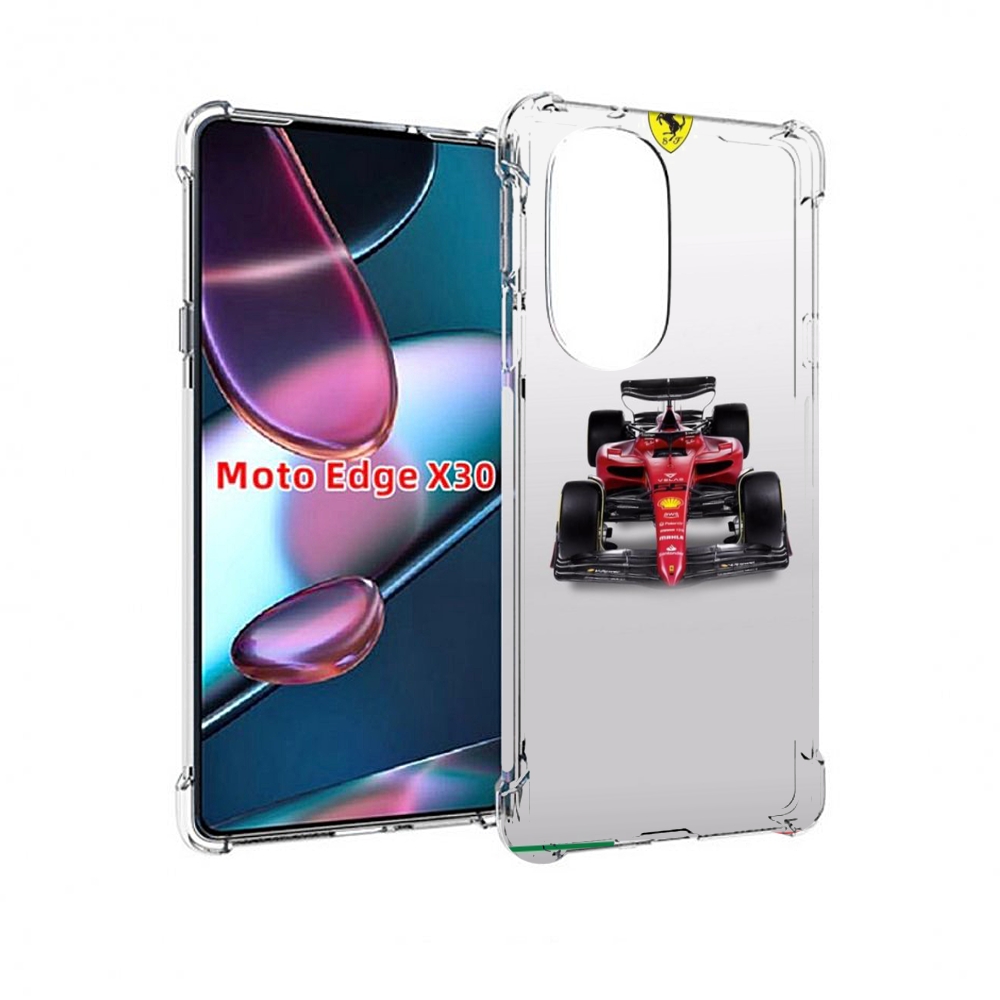

Чехол MyPads формула 1 феррари для Motorola Moto Edge X30, Прозрачный, Tocco