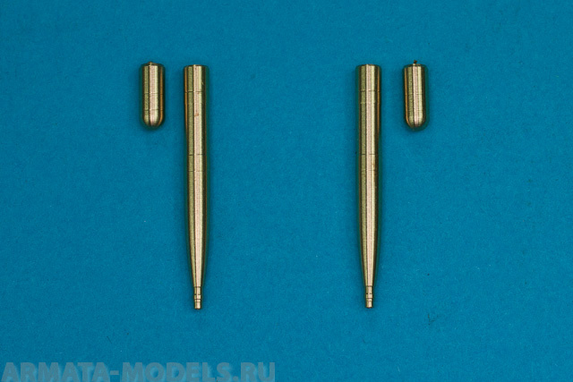 

48AB09RB Точеный ствол 20mm Hispano Fairing Blanks 2 Each. Used in Spitfire E wing