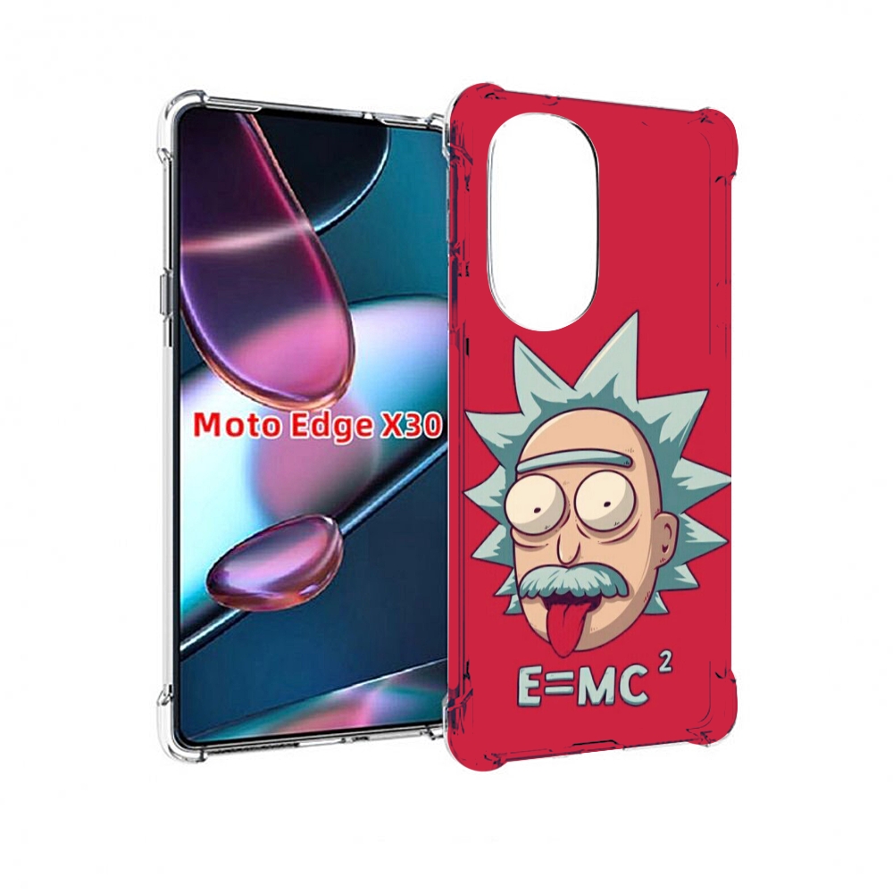

Чехол MyPads формула энергии для Motorola Moto Edge X30, Прозрачный, Tocco