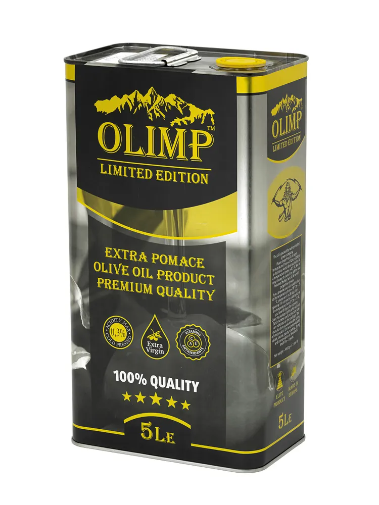 Масло оливковое рафинированное Olimp Limited Edition Extra Pomace, 5 л